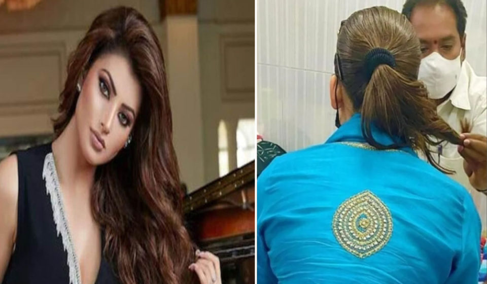 Urvashi Rautela Chops Off Hair in Support of Iranian Women